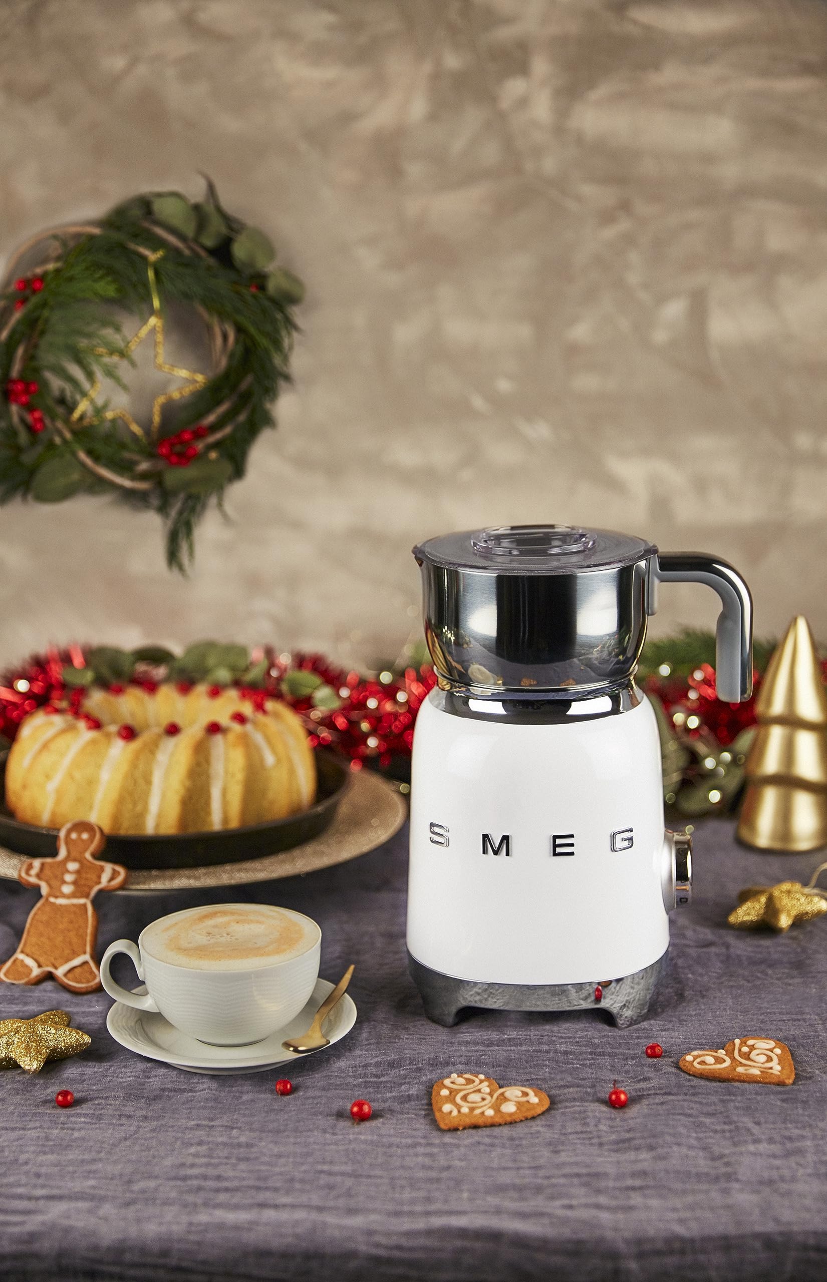 Smeg Mousseur à Lait Électrique – 600 ml, 6 Programmes, Carafe Amovible & Induction - Image 11