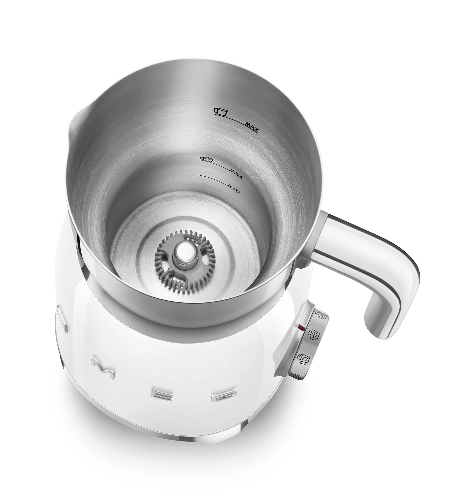 Smeg Mousseur à Lait Électrique – 600 ml, 6 Programmes, Carafe Amovible & Induction - Image 9