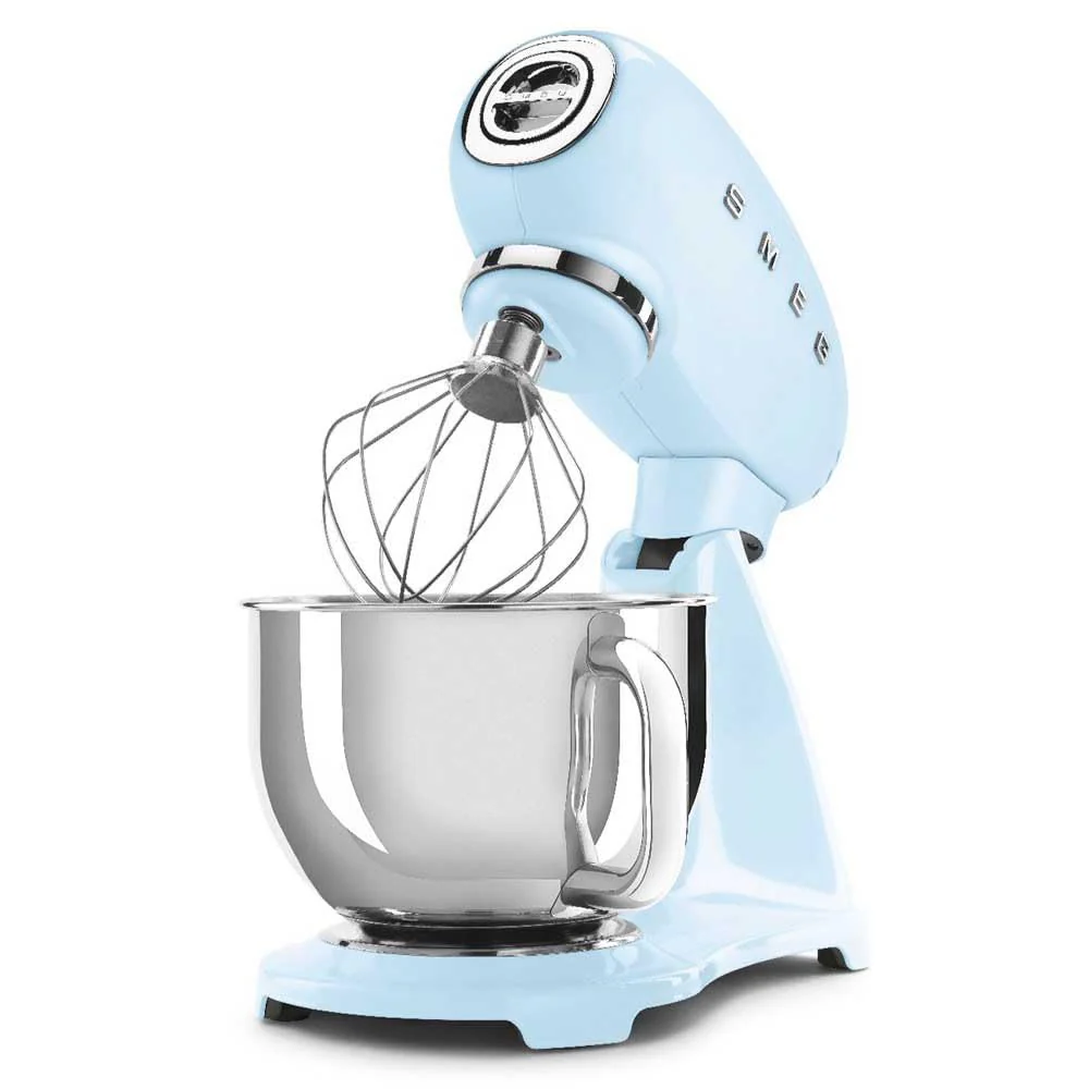 Smeg Robot Pâtissier SMF03CREU – 4,8 L, 10 Vitesses, Mouvement Planétaire & Démarrage Progressif - Image 10