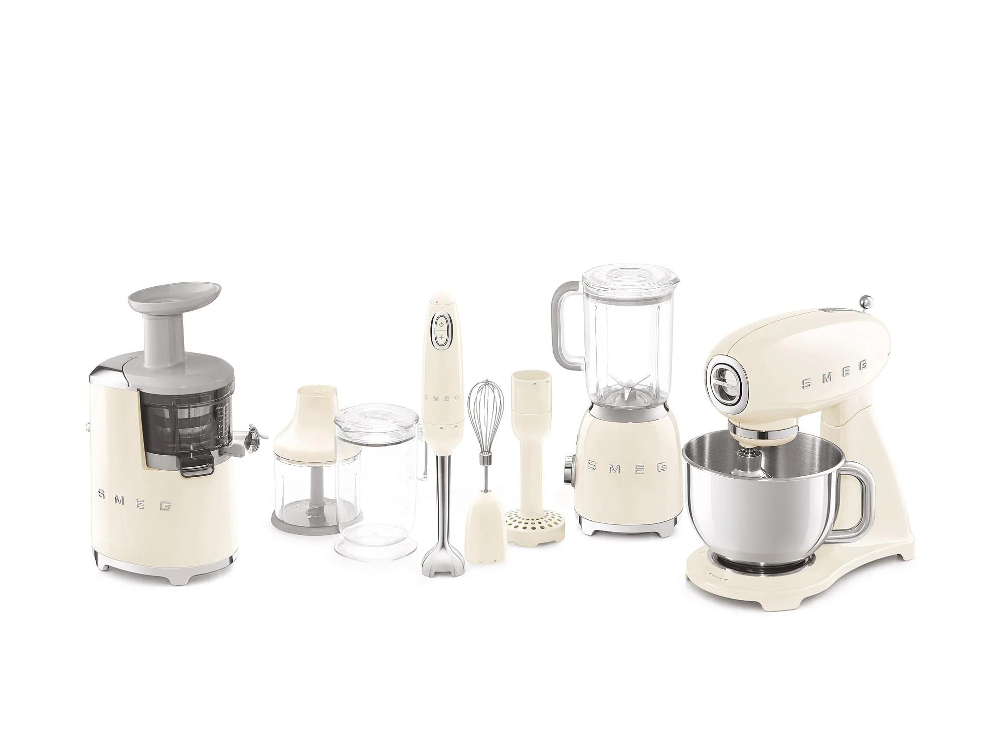 Smeg Robot Pâtissier SMF03CREU – 4,8 L, 10 Vitesses, Mouvement Planétaire & Démarrage Progressif - Image 14