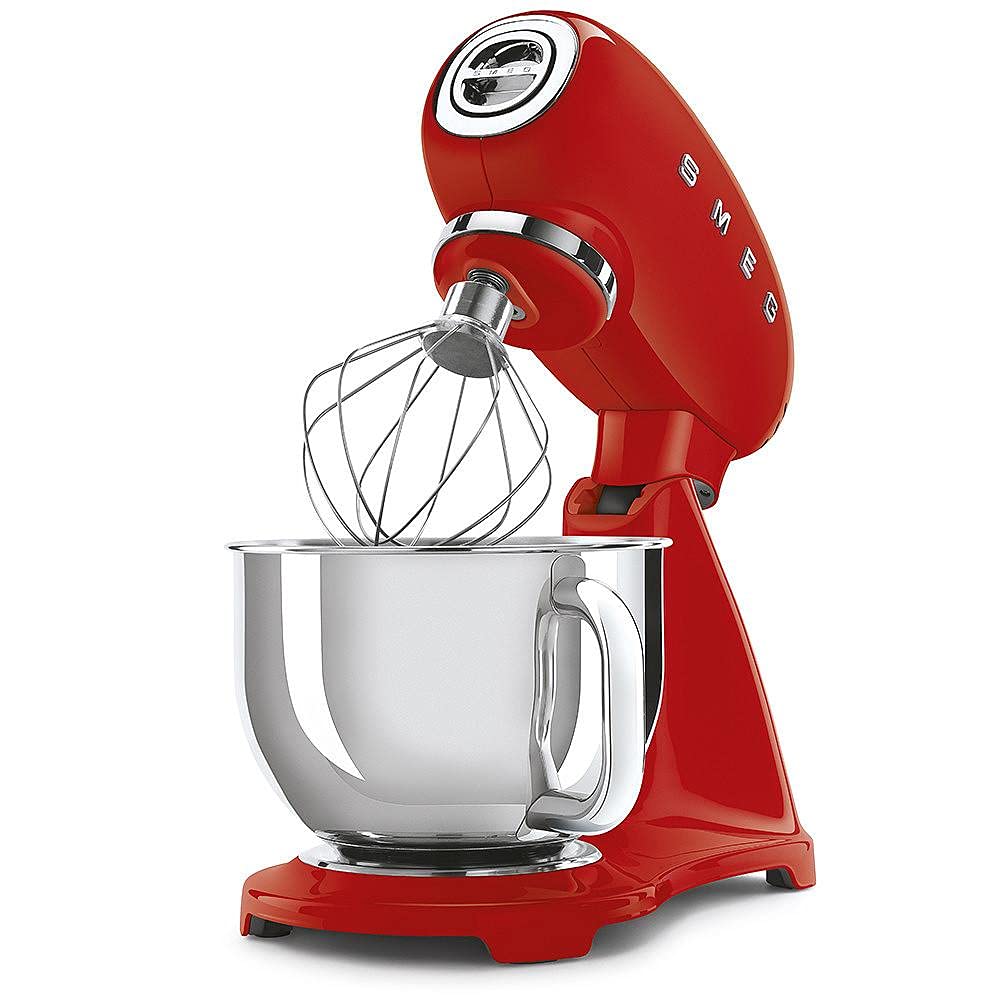 Smeg Robot Pâtissier SMF03CREU – 4,8 L, 10 Vitesses, Mouvement Planétaire & Démarrage Progressif - Image 28