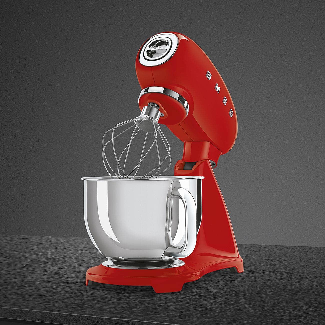 Smeg Robot Pâtissier SMF03CREU – 4,8 L, 10 Vitesses, Mouvement Planétaire & Démarrage Progressif - Image 30
