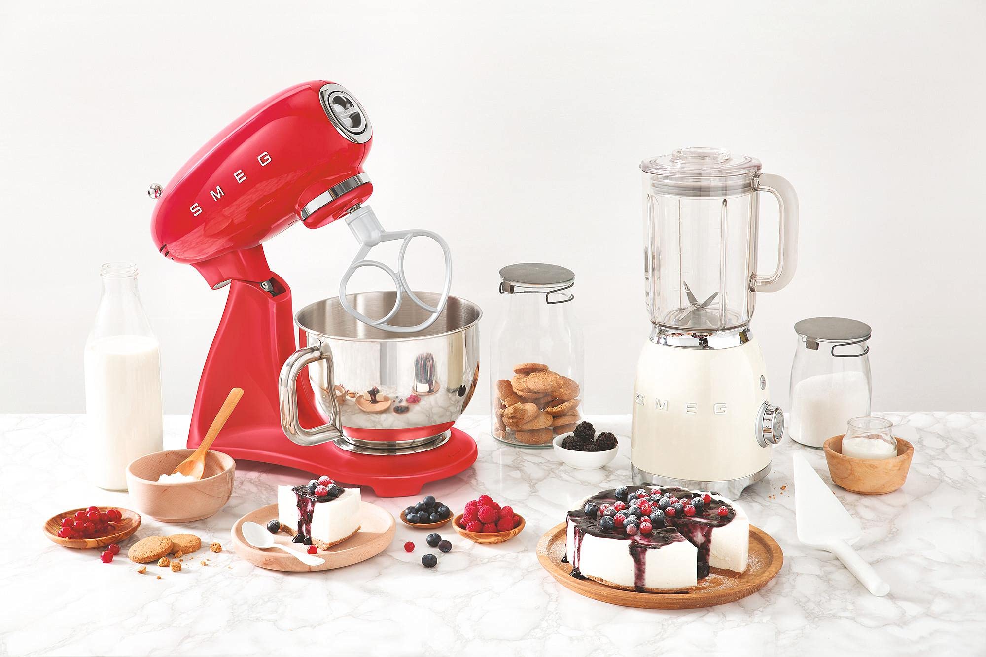 Smeg Robot Pâtissier SMF03CREU – 4,8 L, 10 Vitesses, Mouvement Planétaire & Démarrage Progressif - Image 32