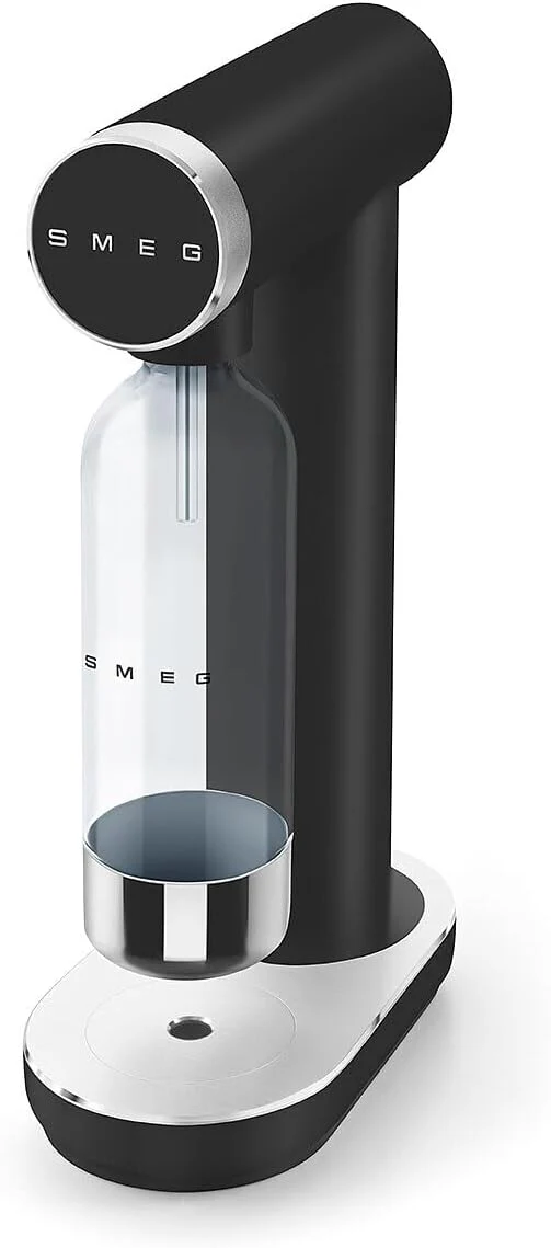 Smeg Machine à Eau Gazeuse – 800 ml, Réglage d’intensité CO₂, Fonctionne avec cartouche standard - Image 4