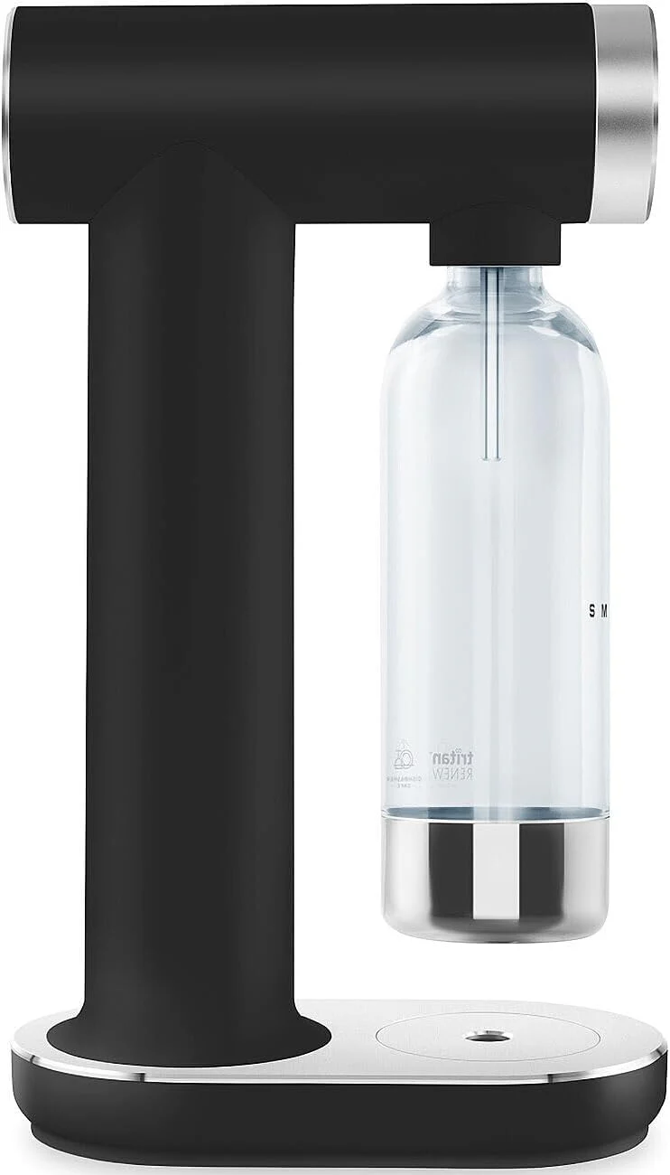Smeg Machine à Eau Gazeuse – 800 ml, Réglage d’intensité CO₂, Fonctionne avec cartouche standard - Image 5