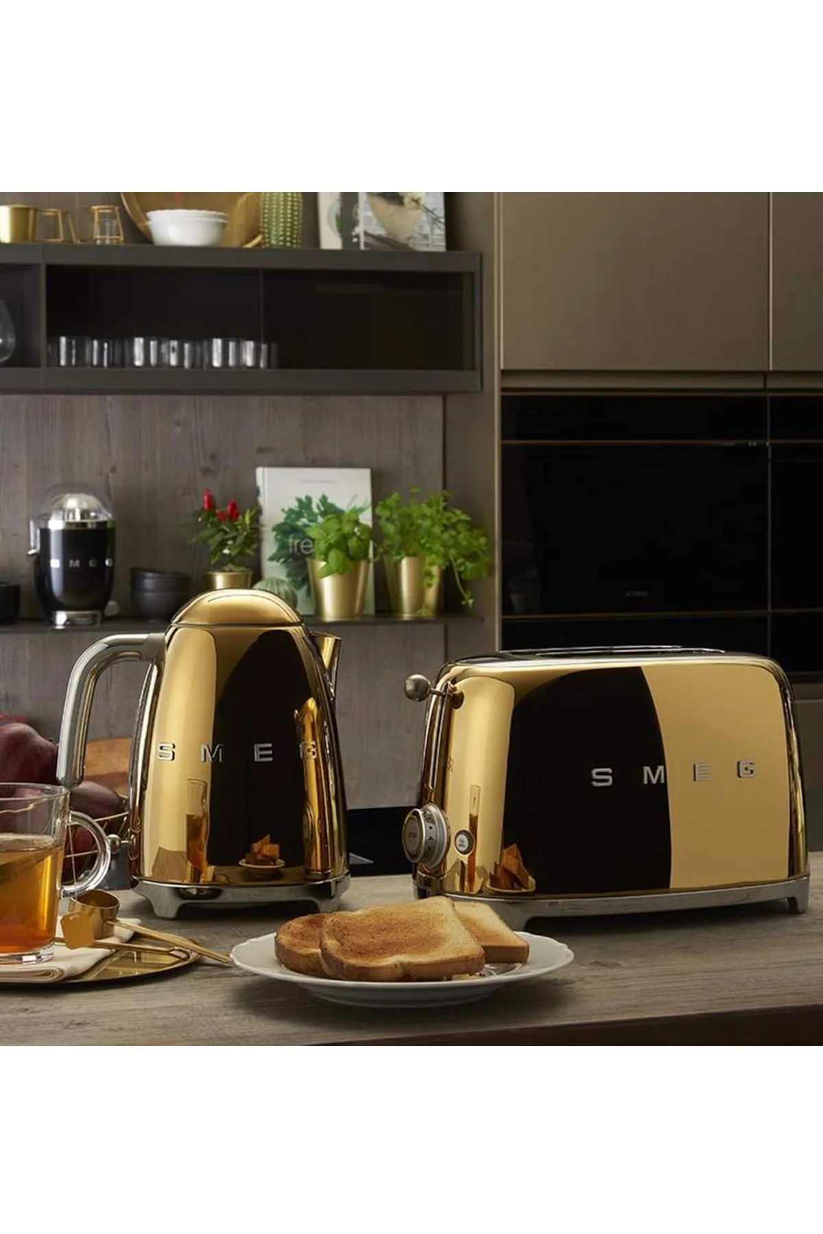 Smeg Grille-pain 2 Tranches – 6 niveaux de brunissage, Fonctions Bagel, Réchauffer & Décongélation - Image 24