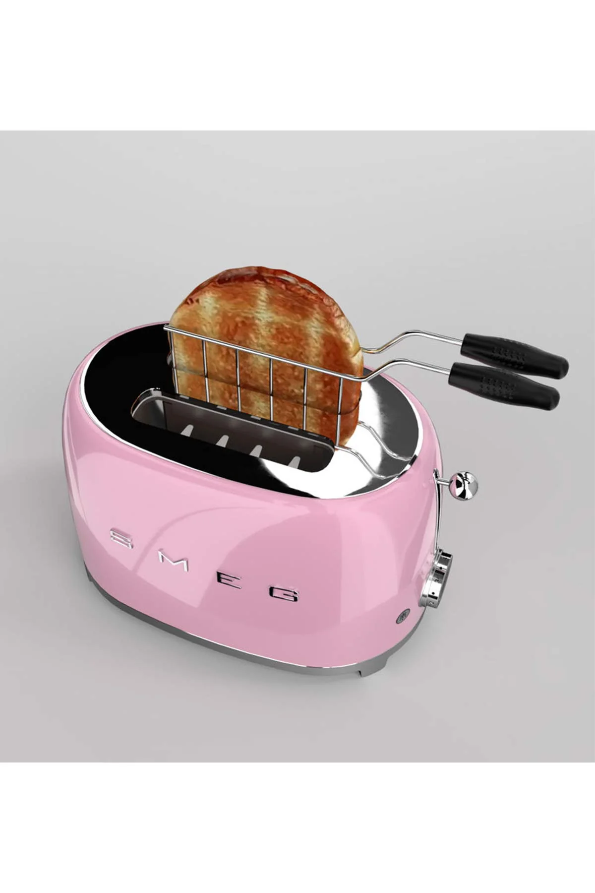 Smeg Grille-pain 2 Tranches – 6 niveaux de brunissage, Fonctions Bagel, Réchauffer & Décongélation - Image 30