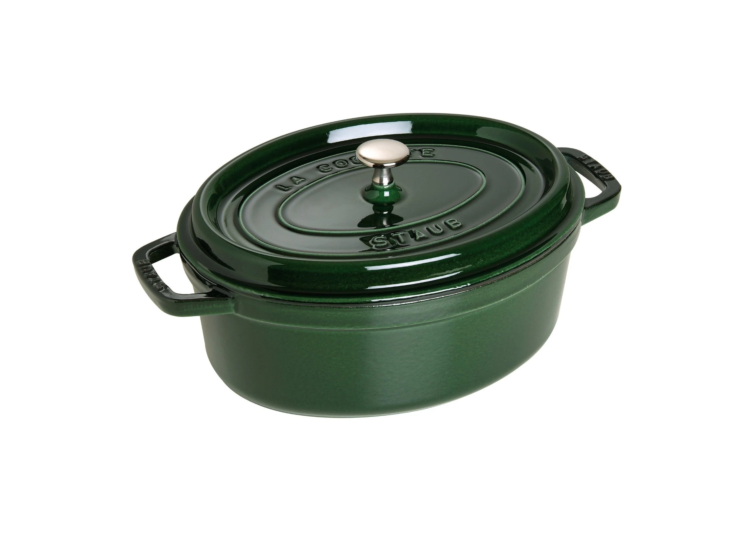 Cocotte Ovale STAUB 29 cm – Fonte Émaillée « Gris Graphite » 4,25 L
