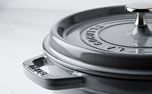 Cocotte Ovale STAUB 29 cm – Fonte Émaillée « Gris Graphite » 4,25 L - Image 19