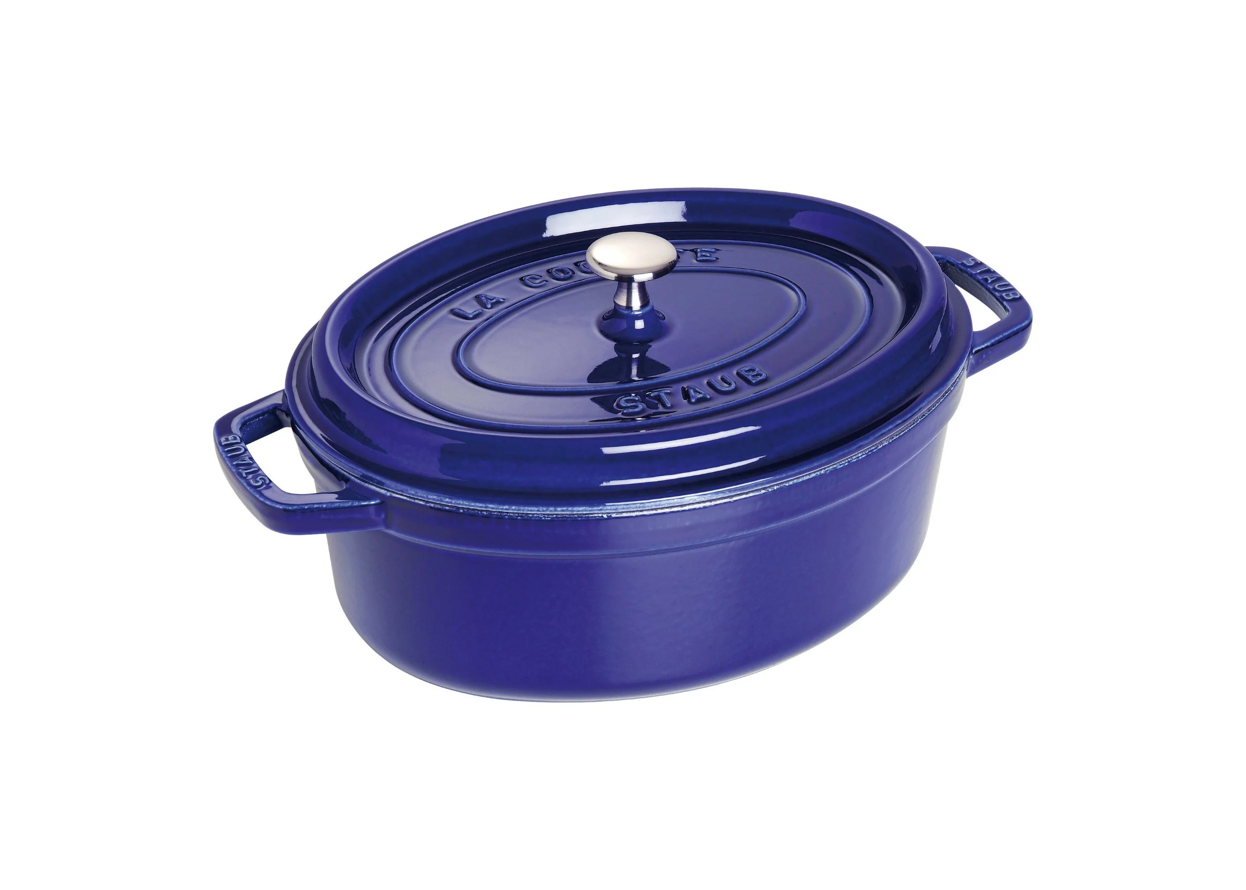Cocotte Ovale STAUB 29 cm – Fonte Émaillée « Gris Graphite » 4,25 L - Image 4