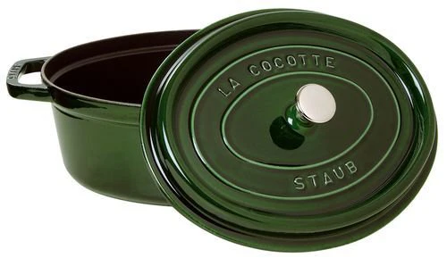 Cocotte Ovale STAUB 29 cm – Fonte Émaillée « Gris Graphite » 4,25 L - Image 7