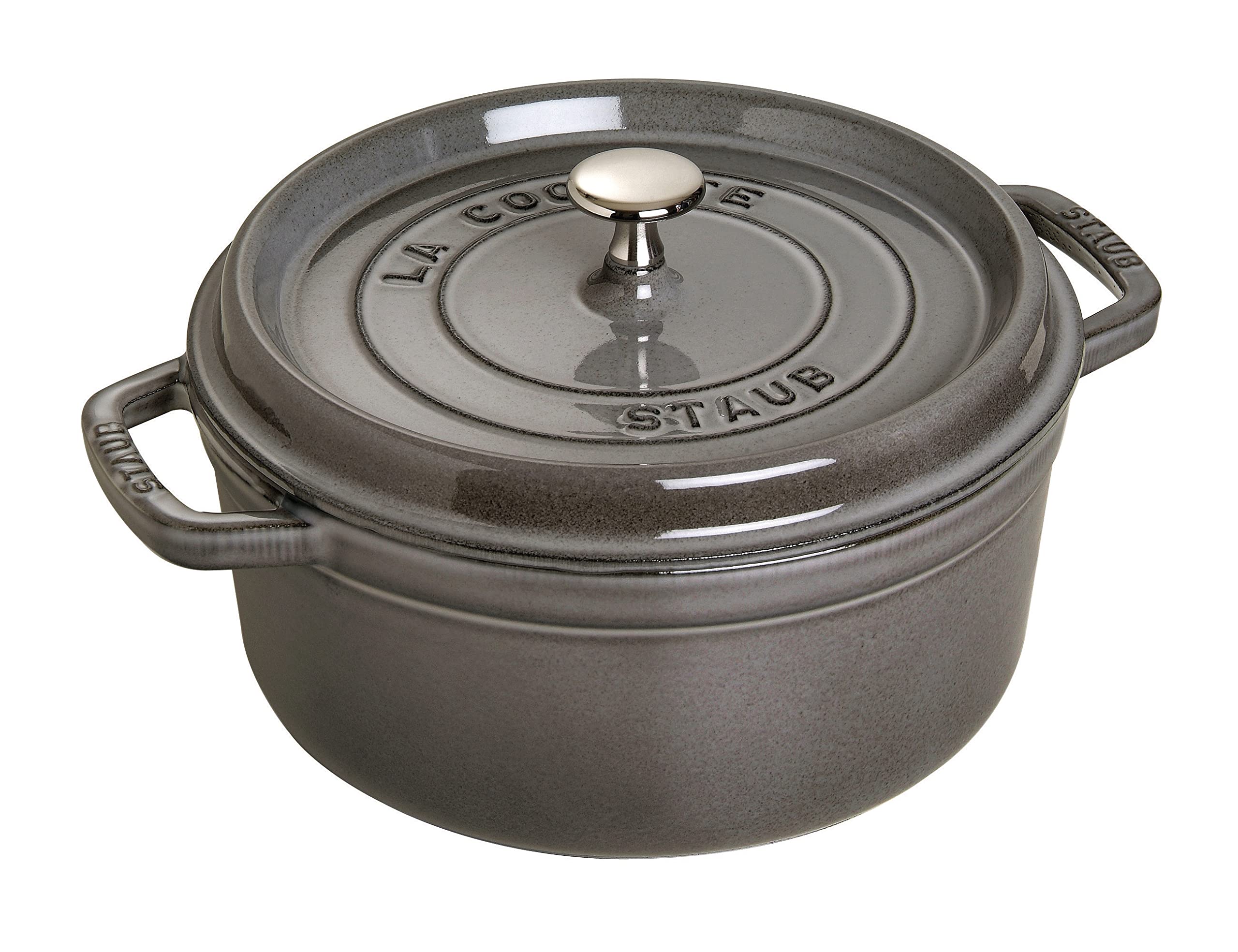 Cocotte Ronde STAUB 28 cm – Fonte Émaillée « Cerise » 6,7 L - Image 14