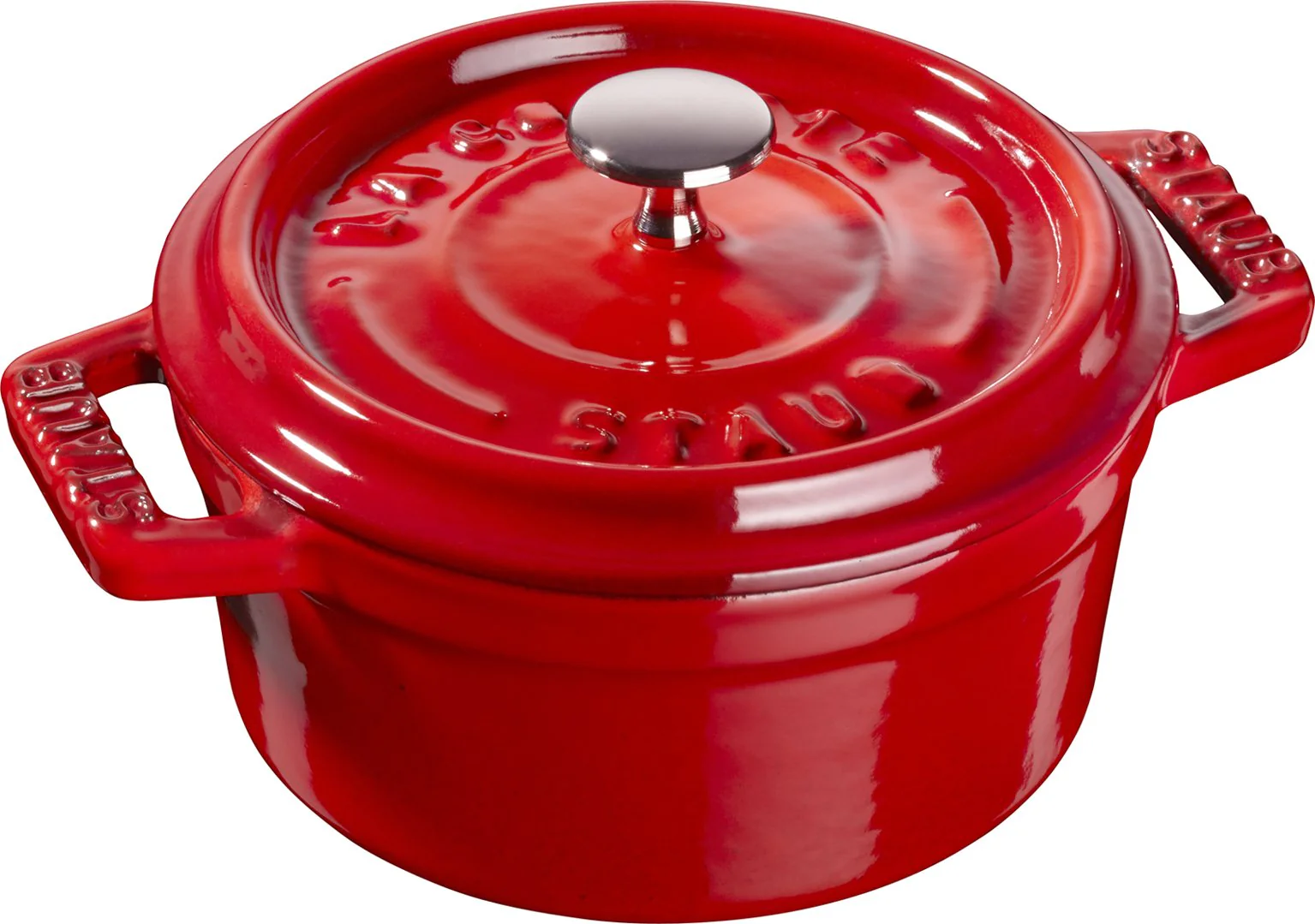 Cocotte Ronde STAUB 28 cm – Fonte Émaillée « Cerise » 6,7 L - Image 35