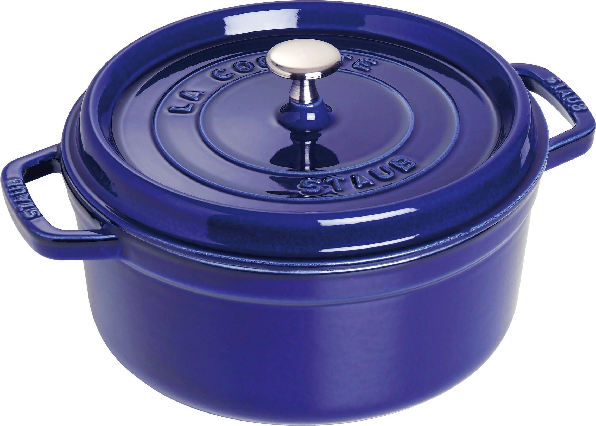 Cocotte Ronde STAUB 28 cm – Fonte Émaillée « Cerise » 6,7 L - Image 4