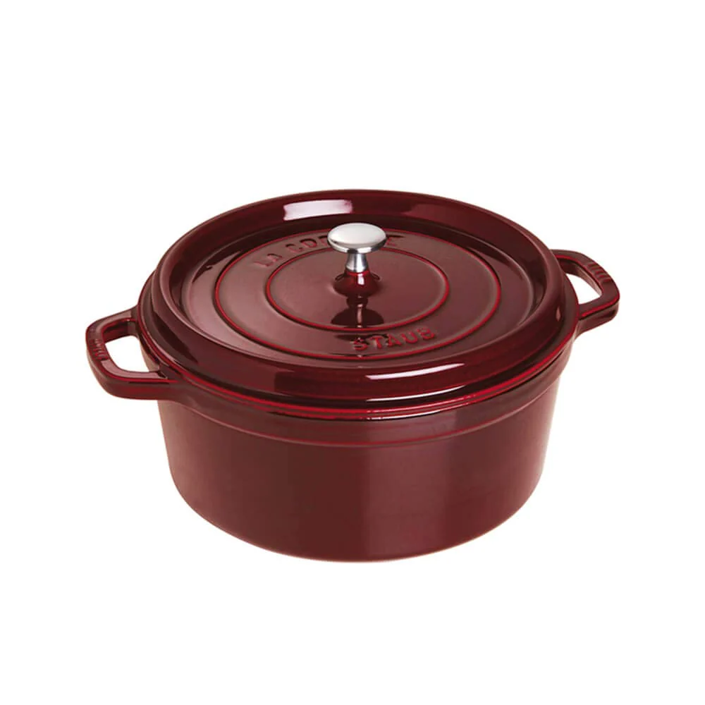 Cocotte Ronde STAUB 28 cm – Fonte Émaillée « Cerise » 6,7 L - Image 43