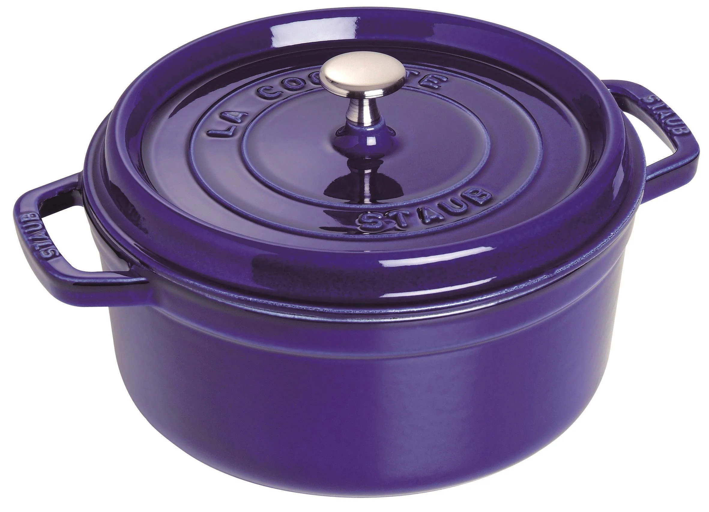 Cocotte Ronde STAUB 28 cm – Fonte Émaillée « Cerise » 6,7 L - Image 47