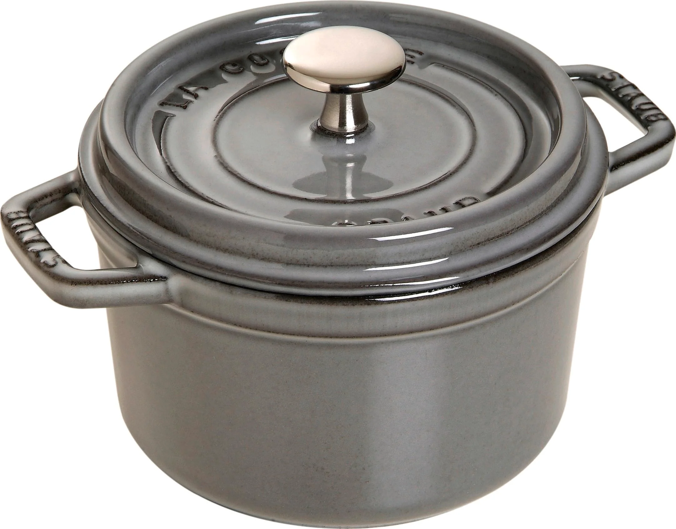 Cocotte Ronde STAUB 28 cm – Fonte Émaillée « Cerise » 6,7 L - Image 51