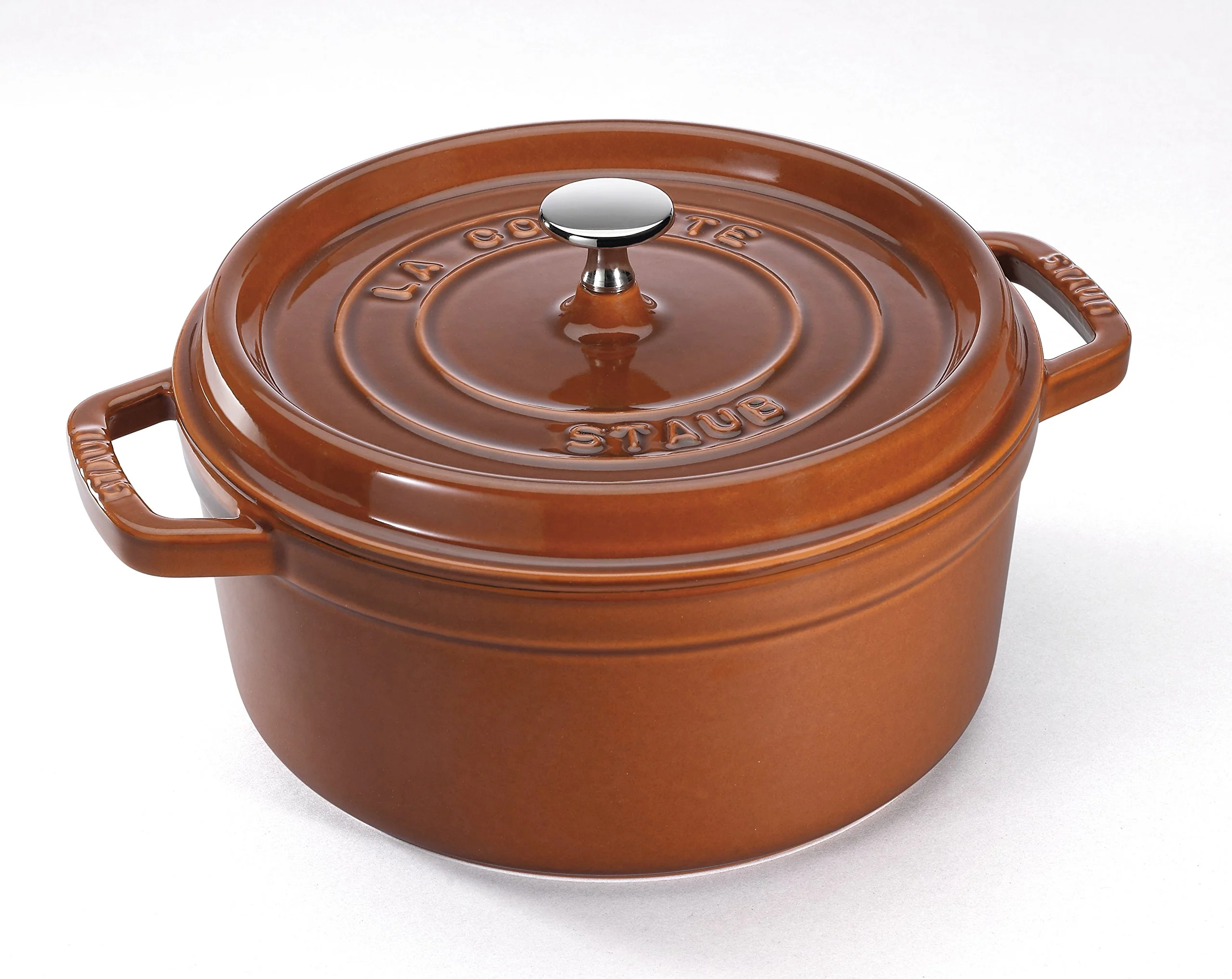 Cocotte Ronde STAUB 28 cm – Fonte Émaillée « Cerise » 6,7 L - Image 58