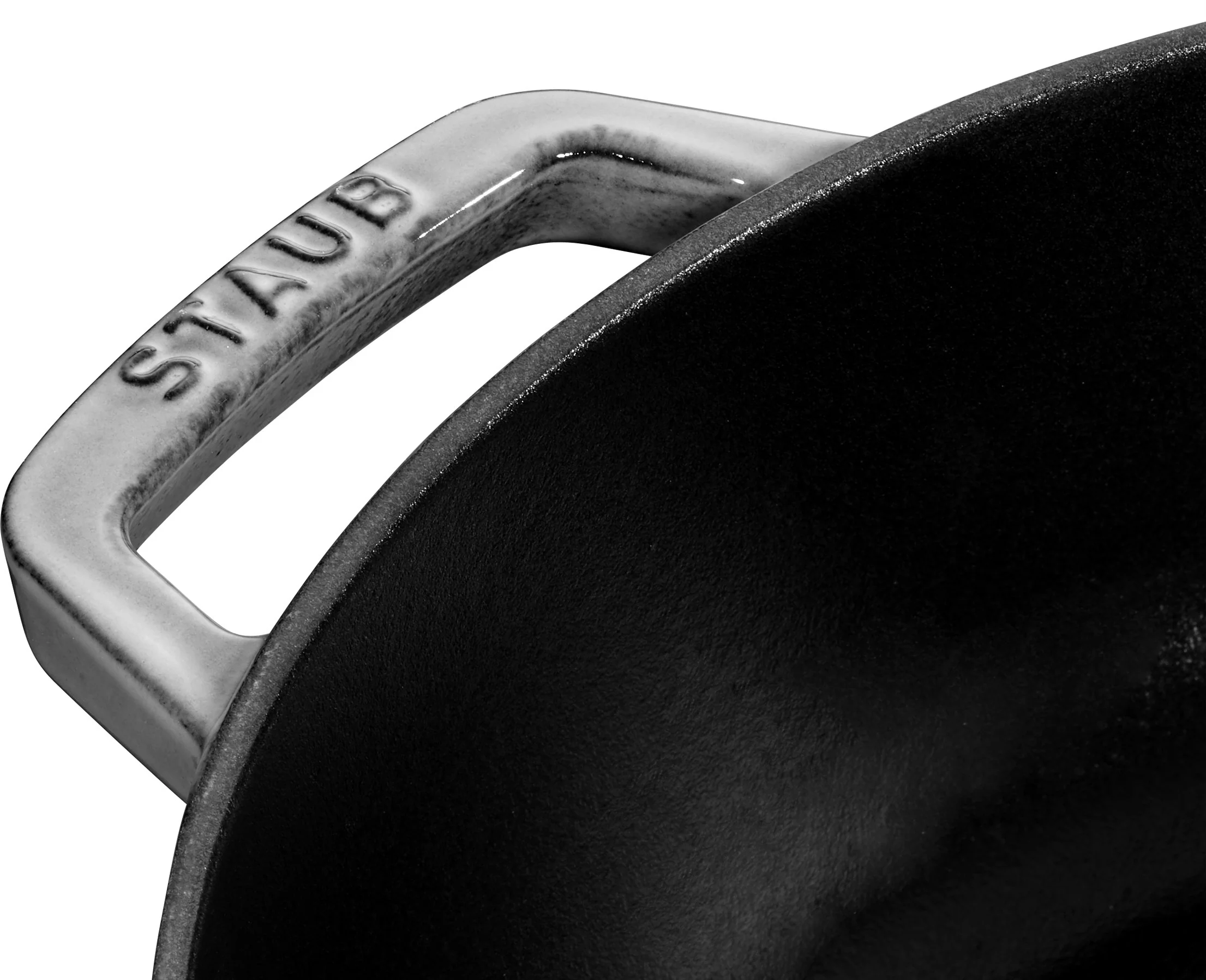 Sauteuse STAUB Chistera 28 cm – Fonte Émaillée « Cerise » 3,7 L - Image 16