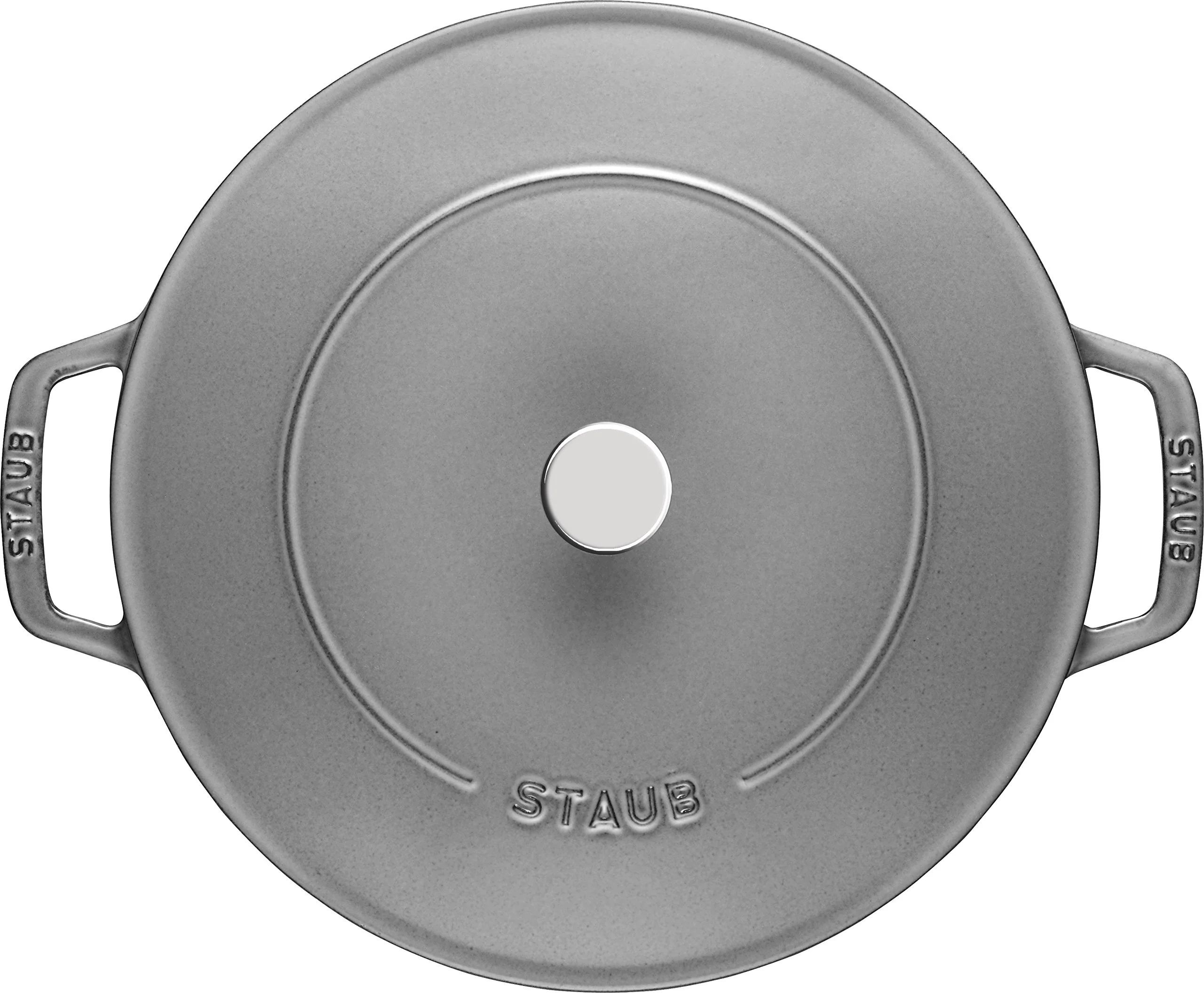Sauteuse STAUB Chistera 28 cm – Fonte Émaillée « Cerise » 3,7 L - Image 17