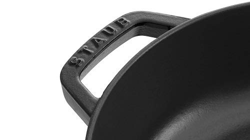 Sauteuse STAUB Chistera 28 cm – Fonte Émaillée « Cerise » 3,7 L - Image 32