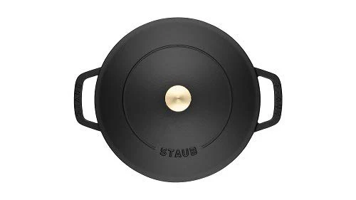 Sauteuse STAUB Chistera 28 cm – Fonte Émaillée « Cerise » 3,7 L - Image 34