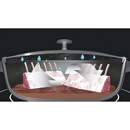 Sauteuse STAUB Chistera 28 cm – Fonte Émaillée « Cerise » 3,7 L - Image 41