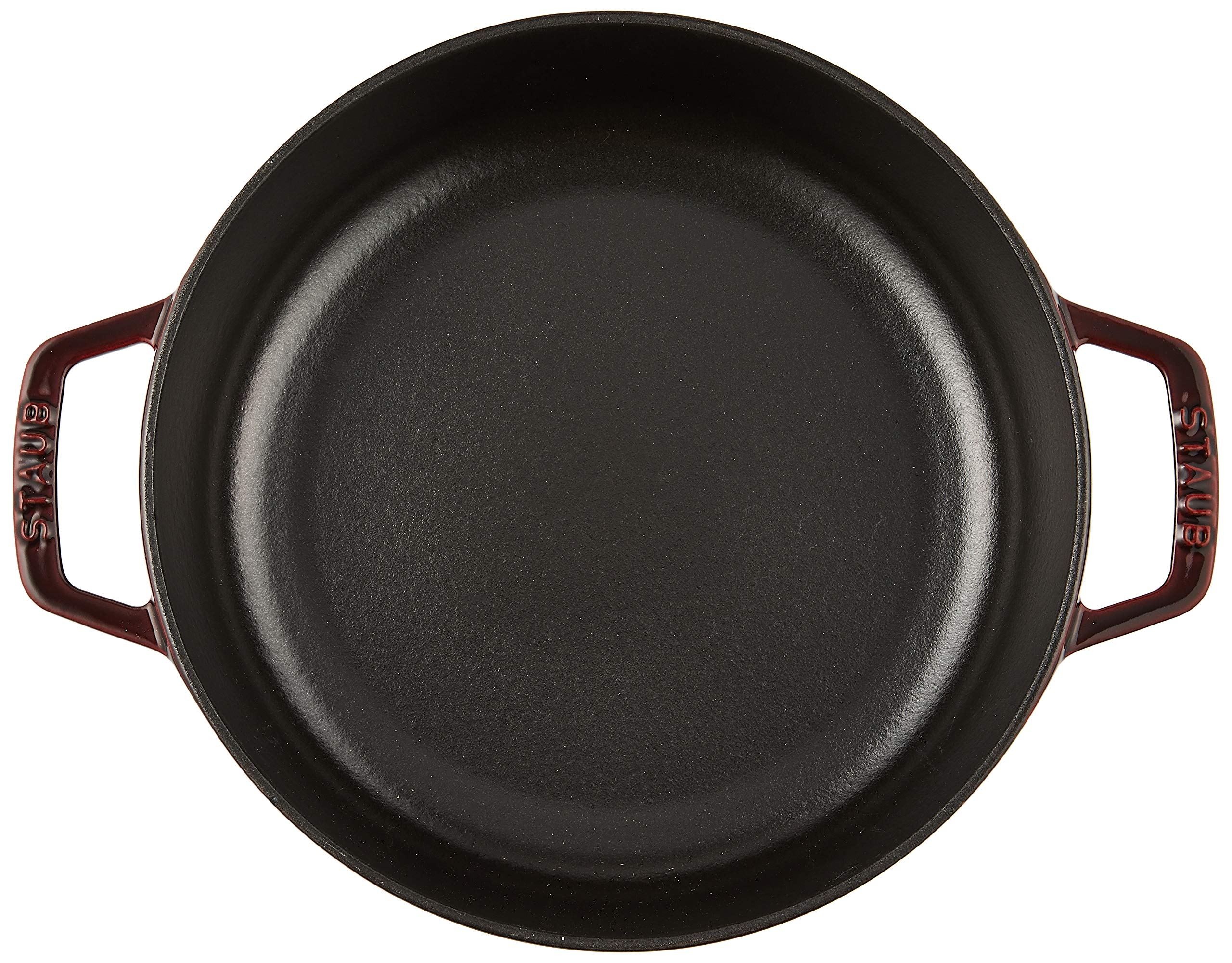 Sauteuse STAUB Chistera 28 cm – Fonte Émaillée « Cerise » 3,7 L - Image 44