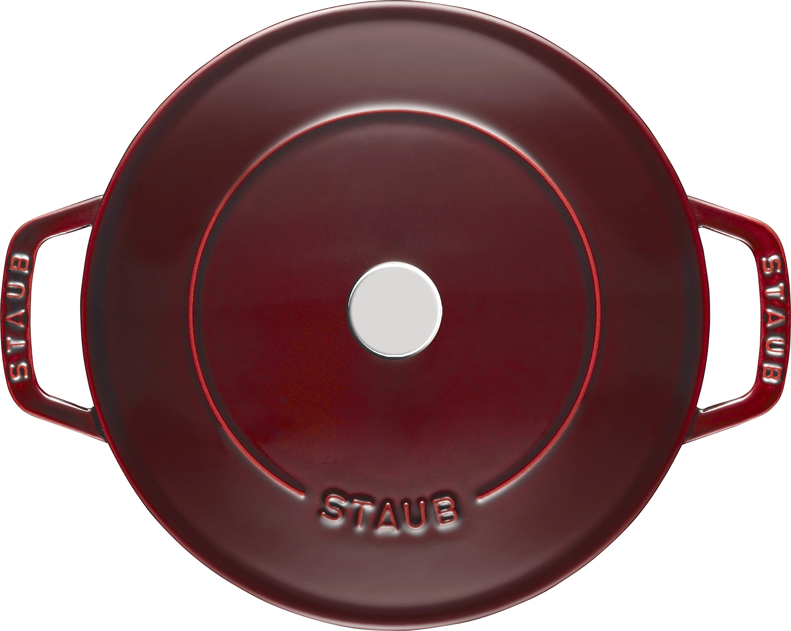 Sauteuse STAUB Chistera 28 cm – Fonte Émaillée « Cerise » 3,7 L - Image 47