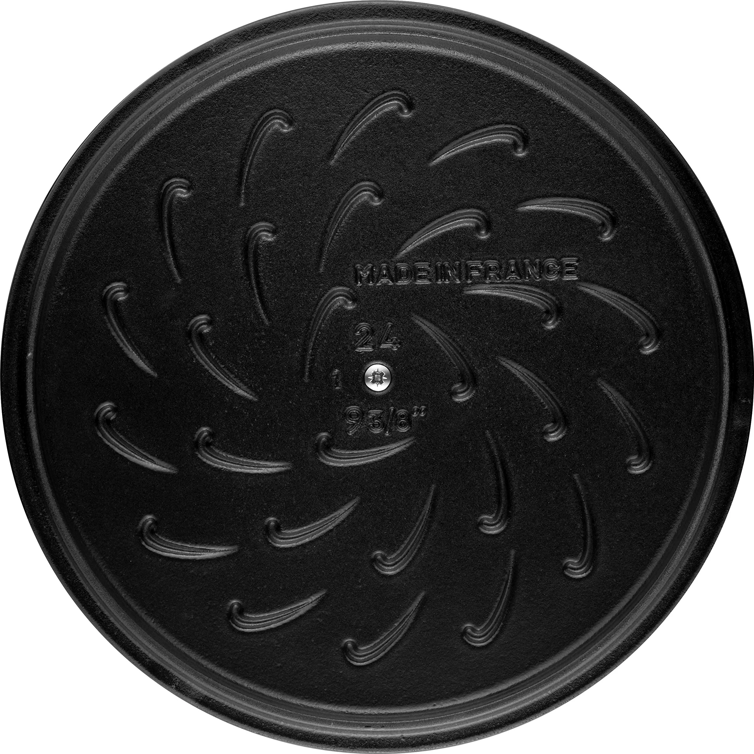 Sauteuse STAUB Chistera 28 cm – Fonte Émaillée « Cerise » 3,7 L - Image 48