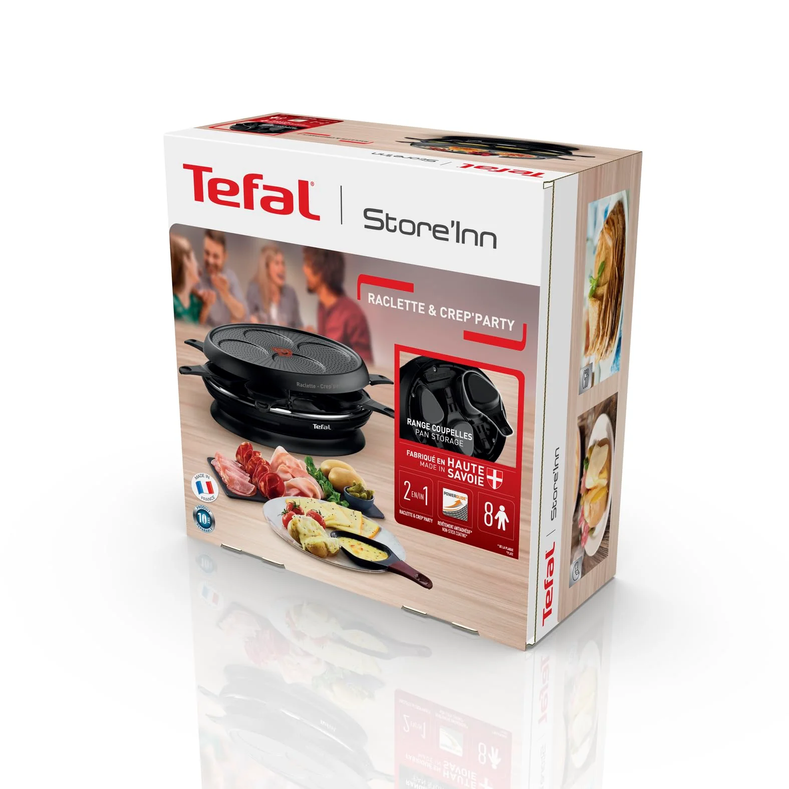 Tefal Raclette Plug & Share YY5249FB – 2 Pers. 🔌 - Image 12