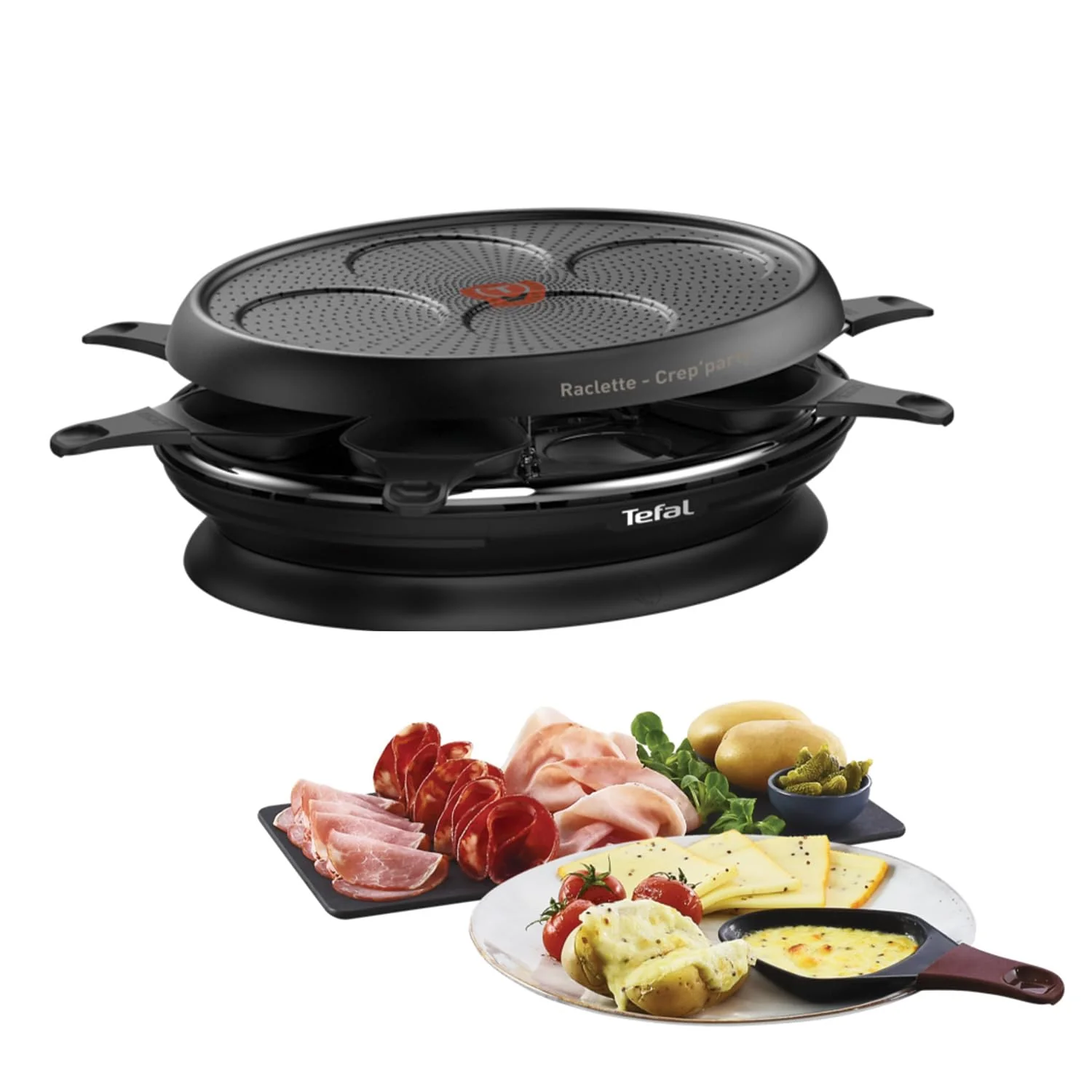Tefal Raclette Plug & Share YY5249FB – 2 Pers. 🔌 - Image 3