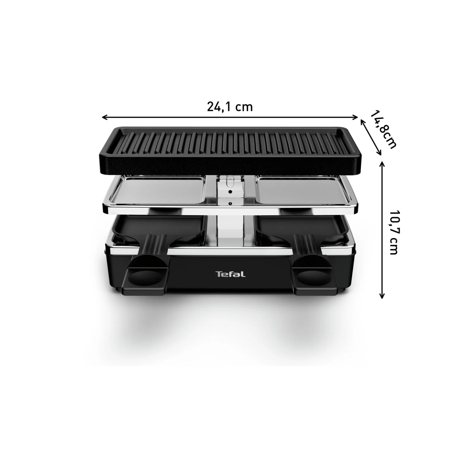 Tefal Raclette Plug & Share YY5249FB – 2 Pers. 🔌 - Image 4