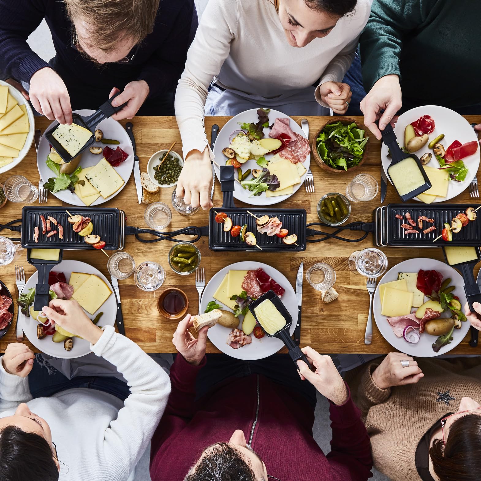 Tefal Raclette Plug & Share YY5249FB – 2 Pers. 🔌 - Image 6