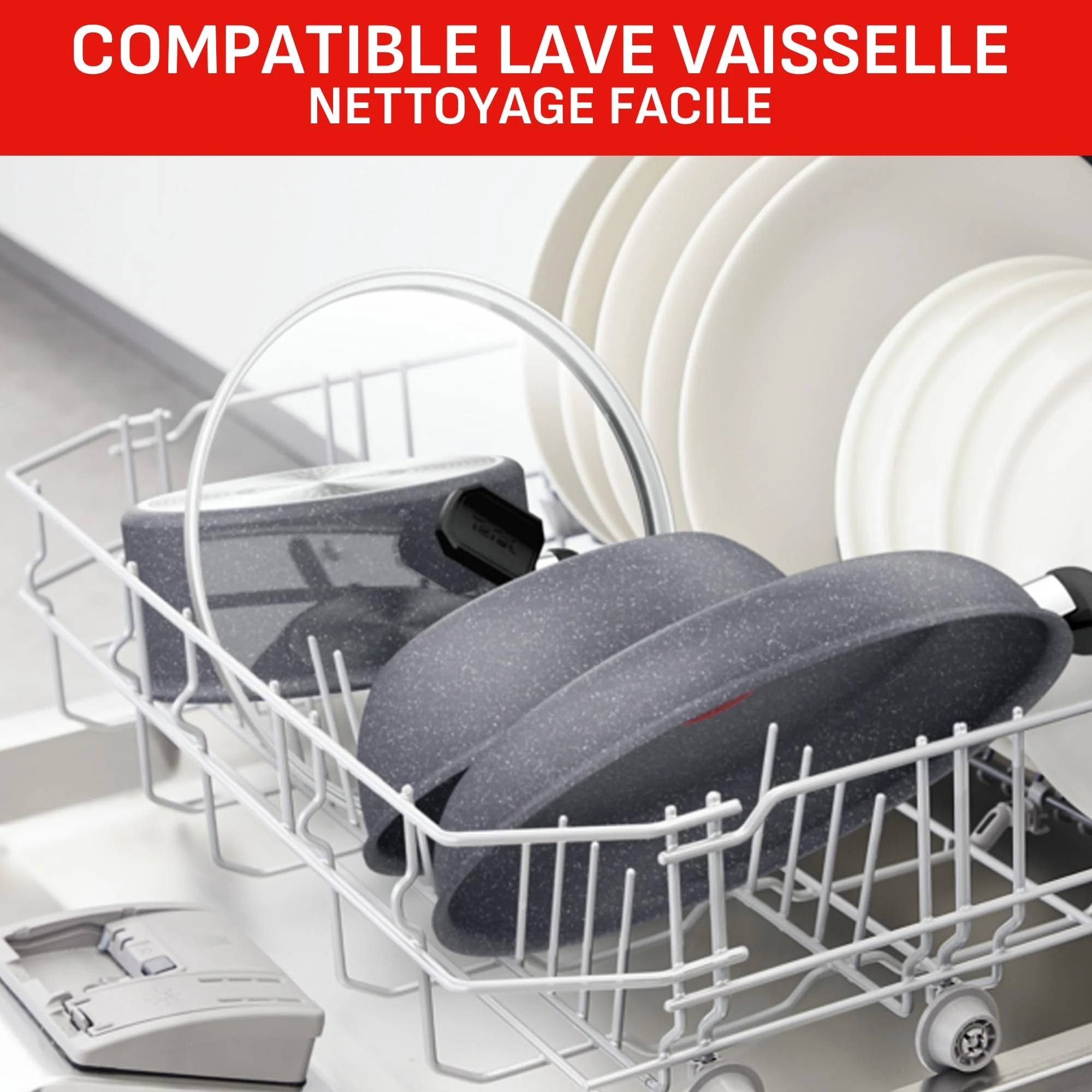 Lot de 3 Casseroles Tefal Ingenio Natural On 16 / 18 / 20 cm + Poignée Amovible - Image 19
