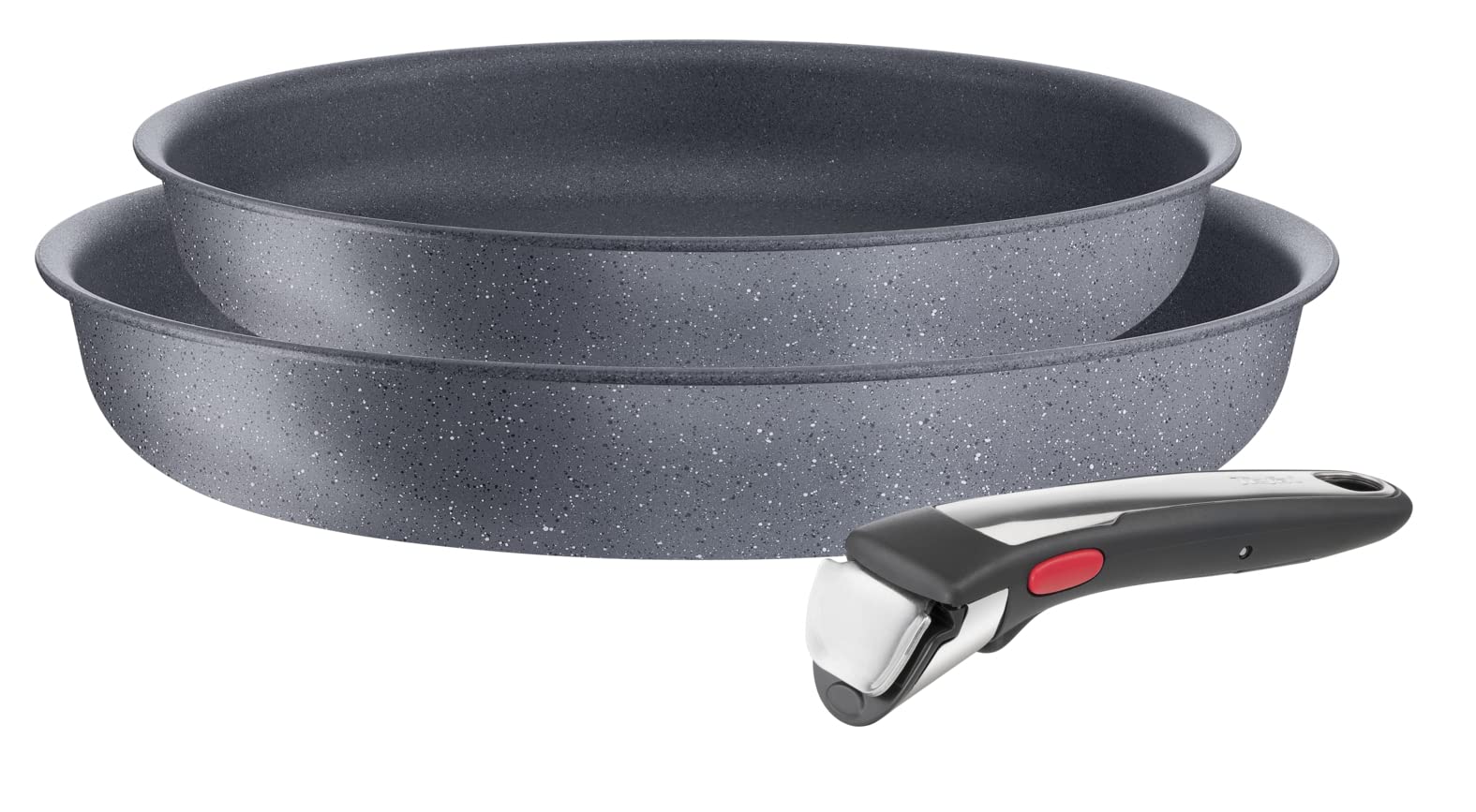 Lot de 3 Casseroles Tefal Ingenio Natural On 16 / 18 / 20 cm + Poignée Amovible - Image 5