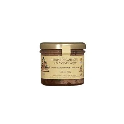 Terrine de campagne à la bière des Vosges - 100g