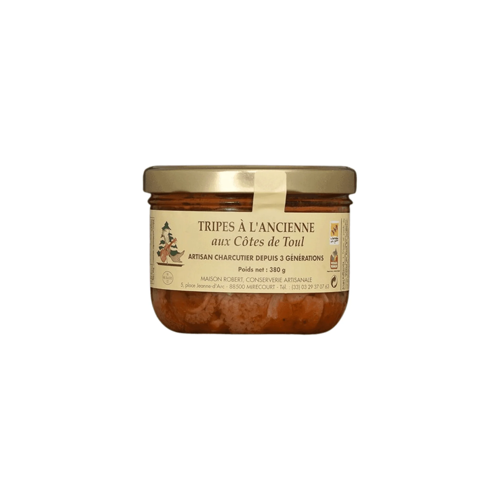 Tripes à l'ancienne aux côtes de Toul - 380g