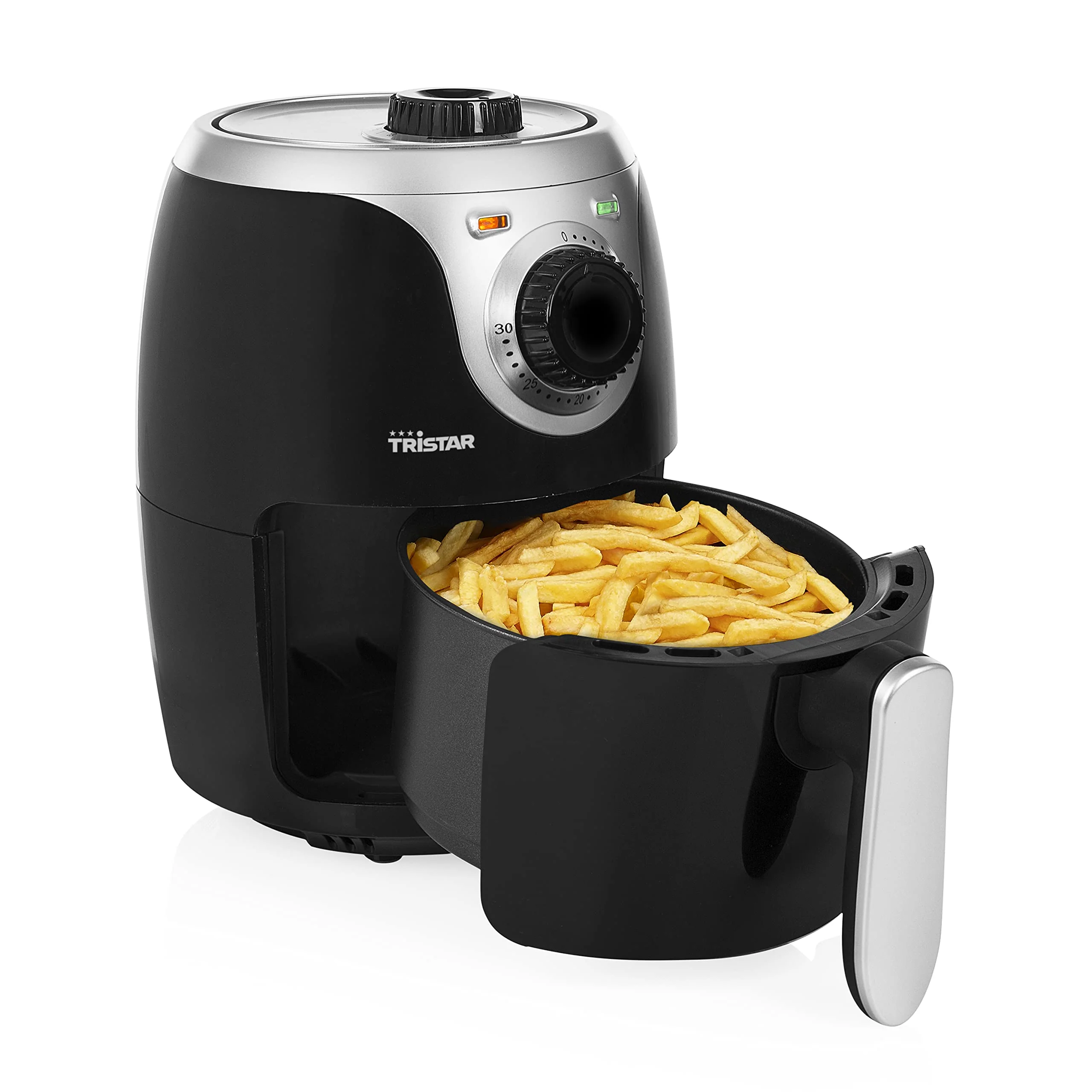 Tristar Crispy Fryer Mini – Capacité 2 L – 1000 W – 77,8% de consommation d'énergie en moins – Avec thermostat et minuterie – Revêtement antiadhésif – Airfryer FR-6980 - Image 2